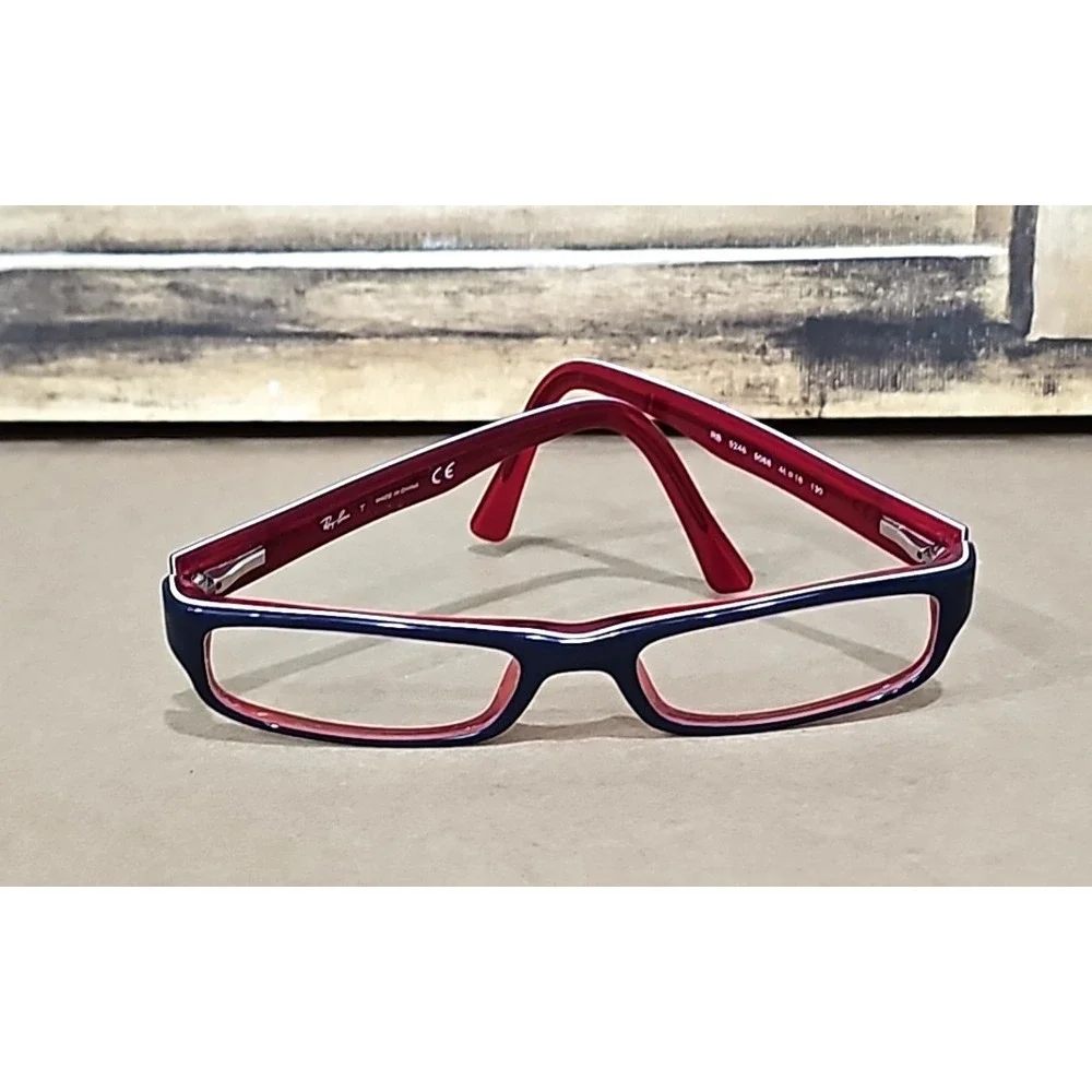 Ray Ban RB5246 5088 Kids Small Blue Red Eyeglasses Frame 48-16 130 Frames Only